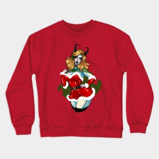 Blonde Yule Sorceress Crewneck Sweatshirt